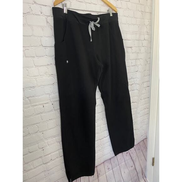 Figs Kade Black Scrub Pants XL - Picture 2 of 10